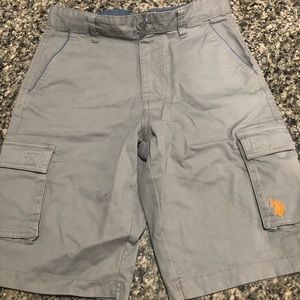 Boys US Polo Dress Shorts, Size 14